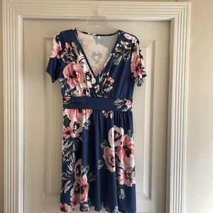 The perfect dress for a spring or summer day or a guest to a wedding!